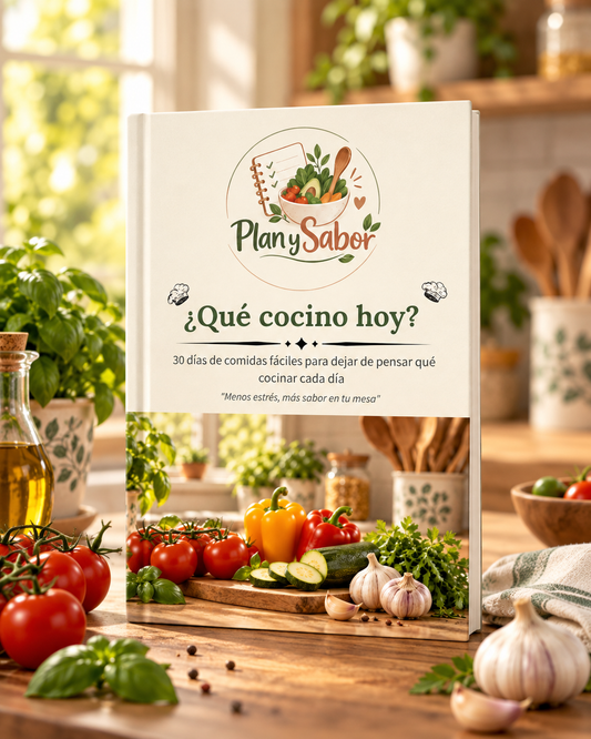 Plan de comidas digitales en PDF para reducir estrés